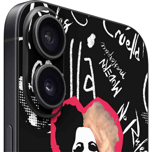 Disney Cruella (2021) Animated Pattern iPhone 16 Plus Skin