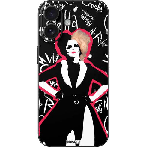 Disney Cruella (2021) Animated Pattern iPhone 16 Skin
