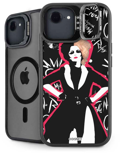 Disney Cruella (2021) Animated Pattern iPhone 16e Kickstand Case