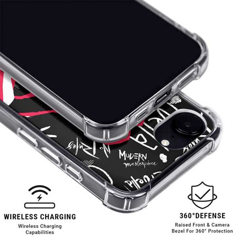 Disney Cruella (2021) Animated Pattern iPhone 16e Clear Case