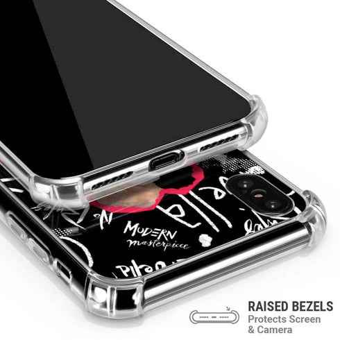 Disney Cruella (2021) Animated Pattern iPhone X/XS Clear Case