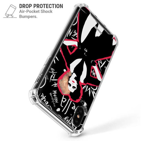 Disney Cruella (2021) Animated Pattern iPhone X/XS Clear Case