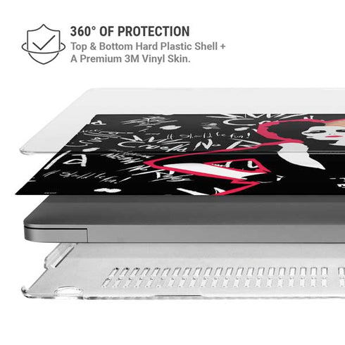 Disney Cruella (2021) Animated Pattern MacBook Pro 14in (2021-24) Case plus Skin