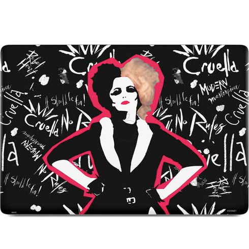 Disney Cruella (2021) Animated Pattern MacBook Skins