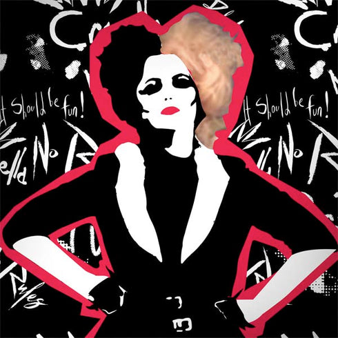 Disney Cruella (2021) Animated Pattern MacBook Skins