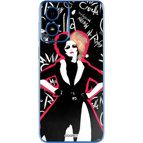 Disney Cruella (2021) Animated Pattern Moto G Play 4G (2024) Skin