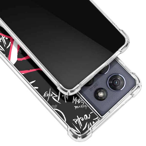 Disney Cruella (2021) Animated Pattern Moto G Power 5G (2025) Clear Case