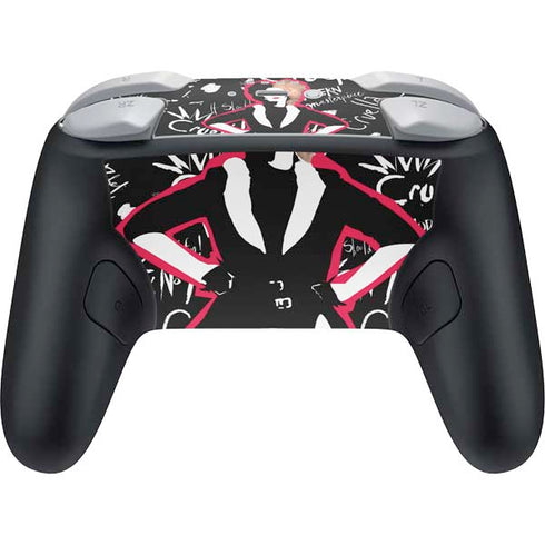 Disney Cruella (2021) Animated Pattern Nintendo Switch 2 (2025) Pro Controller Skin