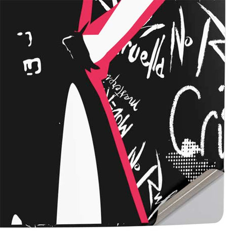 Disney Cruella (2021) Animated Pattern PS5 Pro Console Skin