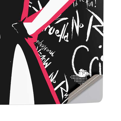Disney Cruella (2021) Animated Pattern PS5 Pro Disk Console Skin