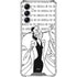 Disney Villains Cruella de Vil Black and White Gabb Phone 4 Clear Case