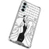 Disney Villains Cruella de Vil Black and White Gabb Phone 4 Clear Case