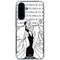 Disney Villains Cruella de Vil Black and White Galaxy A36 5G Clear Case