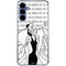 Disney Villains Cruella de Vil Black and White Galaxy A55 5G Clear Case