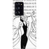 Disney Villains Cruella de Vil Black and White Galaxy Cases