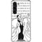 Disney Villains Cruella de Vil Black and White Galaxy S24 FE Clear Case