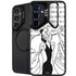Disney Villains Cruella de Vil Black and White Galaxy S24 FE Kickstand Case