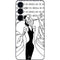 Disney Villains Cruella de Vil Black and White Galaxy S24 Skin