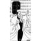 Disney Villains Cruella de Vil Black and White Galaxy Cases