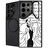 Disney Villains Cruella de Vil Black and White Galaxy Cases