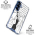Disney Villains Cruella de Vil Black and White Galaxy S25 Plus Clear Case