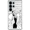 Disney Villains Cruella de Vil Black and White Galaxy S25 Ultra Clear Case