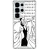 Disney Villains Cruella de Vil Black and White Galaxy S25 Ultra Clear Case