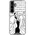 Disney Villains Cruella de Vil Black and White Galaxy S26 Plus Clear Case