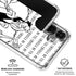 Disney Villains Cruella de Vil Black and White Galaxy S26 Plus Clear Case