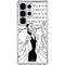 Disney Villains Cruella de Vil Black and White Galaxy S26 Ultra Clear Case
