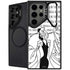 Disney Villains Cruella de Vil Black and White Galaxy S26 Ultra Kickstand Case