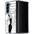 Disney Villains Cruella de Vil Black and White Galaxy Z Fold5 5G Clear Case