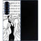 Disney Villains Cruella de Vil Black and White Galaxy Z Fold6 Skin