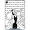 Disney Villains Cruella de Vil Black and White iPad 11th Gen (2025) Clear Case