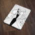 Disney Villains Cruella de Vil Black and White Apple iPad Skin