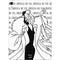 Disney Villains Cruella de Vil Black and White Apple iPad Air Skin