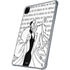 Disney Villains Cruella de Vil Black and White iPad Pro 11in (2024) Clear Case