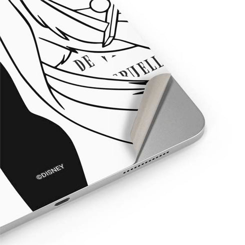 Disney Villains Cruella de Vil Black and White iPad Pro 13in M4 (2024) Skin