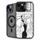Disney Villains Cruella de Vil Black and White iPhone 14 Plus Kickstand Case