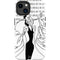 Disney Villains Cruella de Vil Black and White iPhone 15 Impact Case