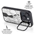 Disney Villains Cruella de Vil Black and White iPhone 15 Kickstand Case