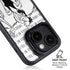 Disney Villains Cruella de Vil Black and White iPhone 15 Kickstand Case