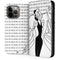 Disney Villains Cruella de Vil Black and White iPhone 15 Pro Max Folio Case