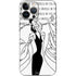 Disney Villains Cruella de Vil Black and White iPhone 15 Pro Max Skin