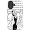Disney Villains Cruella de Vil Black and White iPhone 16 Magsafe Impact Case