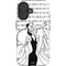 Disney Villains Cruella de Vil Black and White iPhone 16 Plus Impact Case