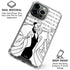 Disney Villains Cruella de Vil Black and White iPhone 16 Pro Clear Case