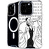 Disney Villains Cruella de Vil Black and White iPhone 16 Pro MagSafe Case