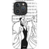 Disney Villains Cruella de Vil Black and White iPhone 16 Pro Max Impact Case