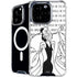 Disney Villains Cruella de Vil Black and White iPhone 16 Pro Max MagSafe Case